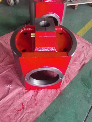 La bomba de fango del API 7K F-1600 parte la cruz 35CrMo va a la perforación petrolífera
