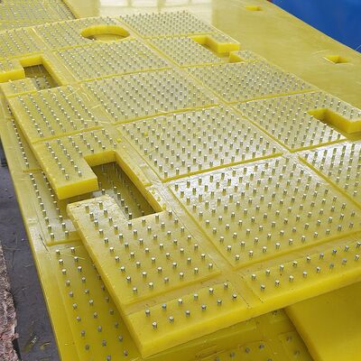 Tapete Antideslizante para Mesa Giratoria Material PU Resistente al Desgaste Usado para ZP175