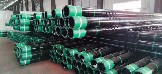 Tubo que encajona 4 el 1/2” - 20" de la perforación de J55 API 5CT equipo del campo petrolífero