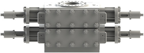 9" tipo abierto equipo Ram Workover del lado del impedimento de escape de la perforación del campo petrolífero
