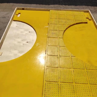 El plástico anti de la estera 30m m del resbalón ZP375 no desliza a Mat For Drilling Rotary Table