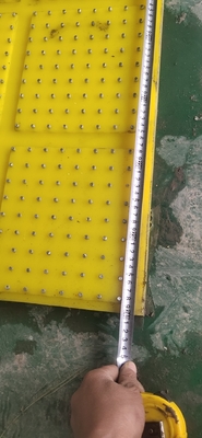 El plástico anti de la estera 30m m del resbalón ZP375 no desliza a Mat For Drilling Rotary Table