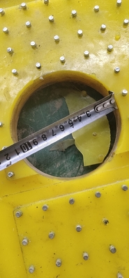 El plástico anti de la estera 30m m del resbalón ZP375 no desliza a Mat For Drilling Rotary Table