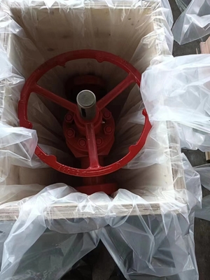 Presión multíple 10000PSI de la pulgada de la válvula 2-1/16 del manantial de la válvula de la placa de la mano de la perforación del campo petrolífero