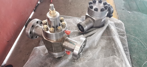 Presión multíple 10000PSI de la pulgada de la válvula 2-1/16 del manantial de la válvula de la placa de la mano de la perforación del campo petrolífero