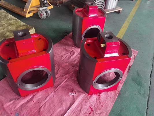La bomba de fango del API 7K F-1600 parte la cruz 35CrMo va a la perforación petrolífera