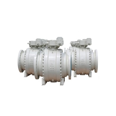 Válvula de bola de trunnión fundido de 2 " - 40" API 6D Flange de 2 piezas de acero fundido 300LB