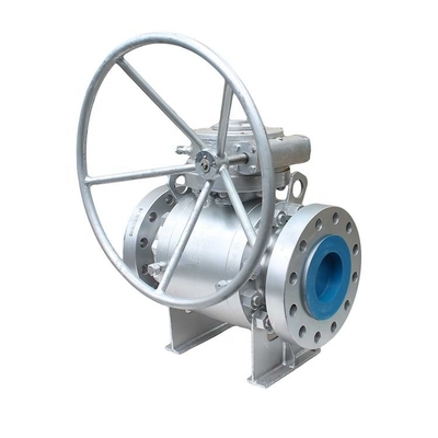 Válvula de bola de trunnión fundido de 2 " - 40" API 6D Flange de 2 piezas de acero fundido 300LB