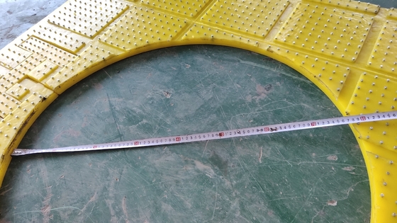 ZP175 ZP375 Slip Mat 30 mm de plástico para la perforación