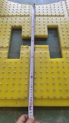 ZP275 ZP375 Alfombra antideslizante de plástico de 30 mm para perforación