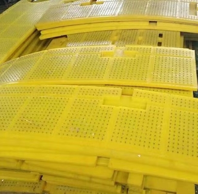 Materiales de PU Mat antiderrapante 30 mm ZP375 para la plataforma de perforación