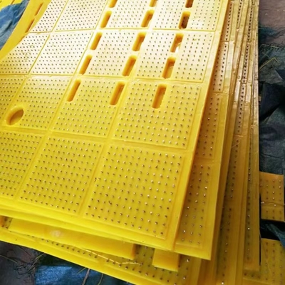 Materiales de PU Mat antiderrapante 30 mm ZP375 para la plataforma de perforación