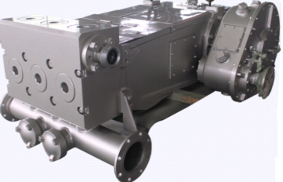 Bomba de tres cilindros KTZ-600L Tipo 600HP para el camión de fracturación acidificante
