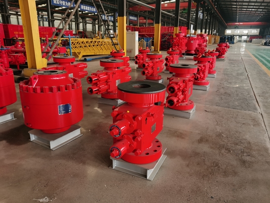 Prevención de explosiones de perforación de campos petrolíferos con presión BOP de doble rampa manual 5000PSI 7-1/16"