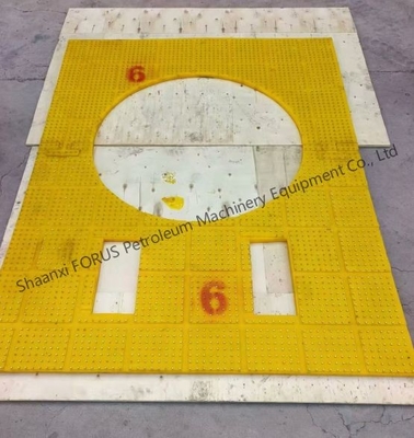 Tabla giratoria con esterilla antideslizante de 30 mm de espesor