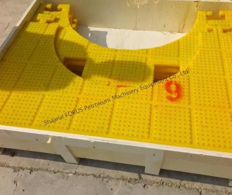 Tabla giratoria con esterilla antideslizante de 30 mm de espesor