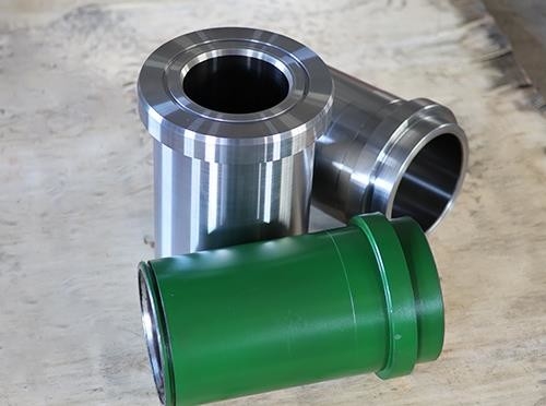 Lineras para bombas de barro de revestimiento mono-metálico para perforación de campos petrolíferos Material especial de acero