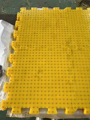 1MX1M Alfombra de piso de superficie antideslizante para el piso de la plataforma de perforación