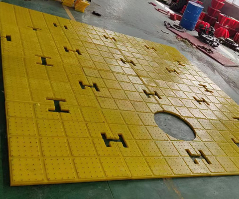1MX1M Alfombra de piso de superficie antideslizante para el piso de la plataforma de perforación