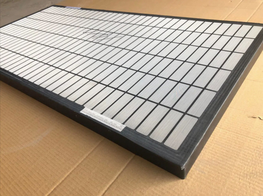 Tipo de onda malla de pantalla de control sólido API RP 13C malla de pantalla de perforación de campos petrolíferos
