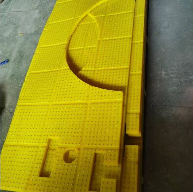 Mesa giratoria Mat antiderrapante de material PU que se utiliza en la plataforma de perforación