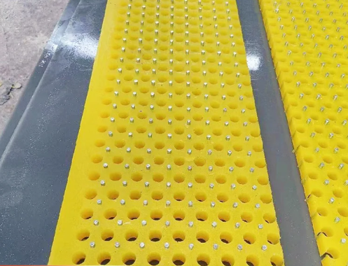 Tabla giratoria con alfombra antideslizante resistente al desgaste para plataformas de perforación de yacimientos petrolíferos