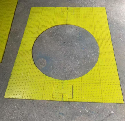 Tejón antideslizante de mesa giratoria para perforación de petróleo acepta material de poliuretano personalizado