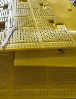 Polyurethane 30 mm de espesor de la mesa giratoria de alfombra antideslizante Resistencia a la corrosión