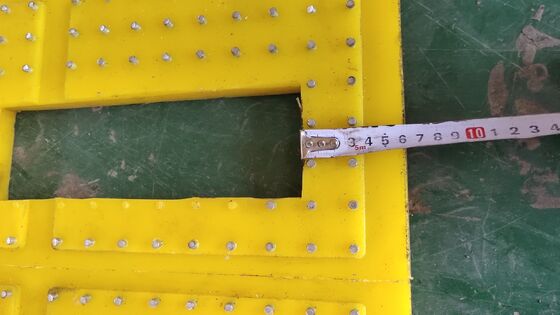 Tejón antideslizante de mesa giratoria Entrega a tiempo Poliuretano 30 mm de espesor