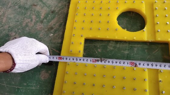 Tejón antideslizante de mesa giratoria Entrega a tiempo Poliuretano 30 mm de espesor