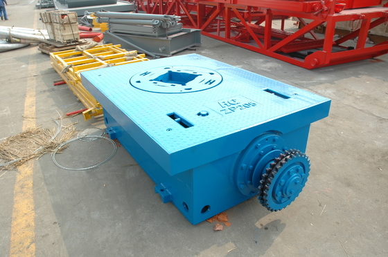 Tabla rotatoria de ZP125 ZP135 en la plataforma de perforación ZP205 ZP275 ZP375