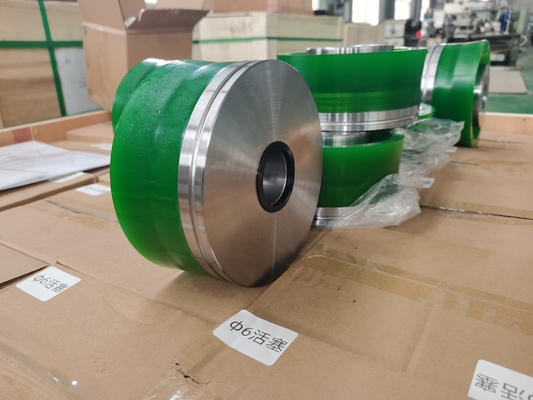 DÚO del verde de NOV 6 poliuretano del pistón de bomba de fango de la pulgada 1502060