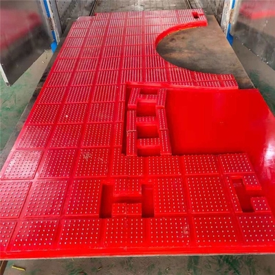 Resbalón anti rojo ZP375 Mats Aging Resistance de 30m m 25m m