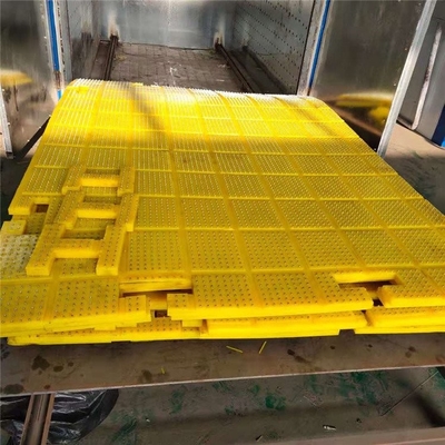 Alfombra antideslizante utilizada para la perforación de plantas