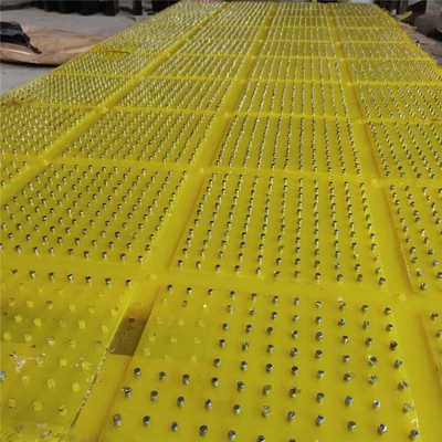 43" piezas de goma de Mat Polyurethane For Drilling Plantform de la resbalón anti