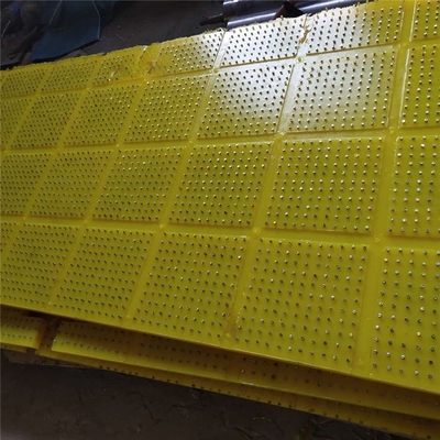 43" piezas de goma de Mat Polyurethane For Drilling Plantform de la resbalón anti