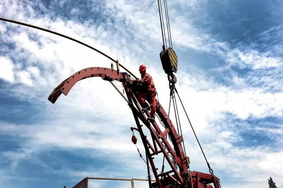 El acero inoxidable del API 13Cr arrolló la tubería 5LCP para la perforación petrolífera